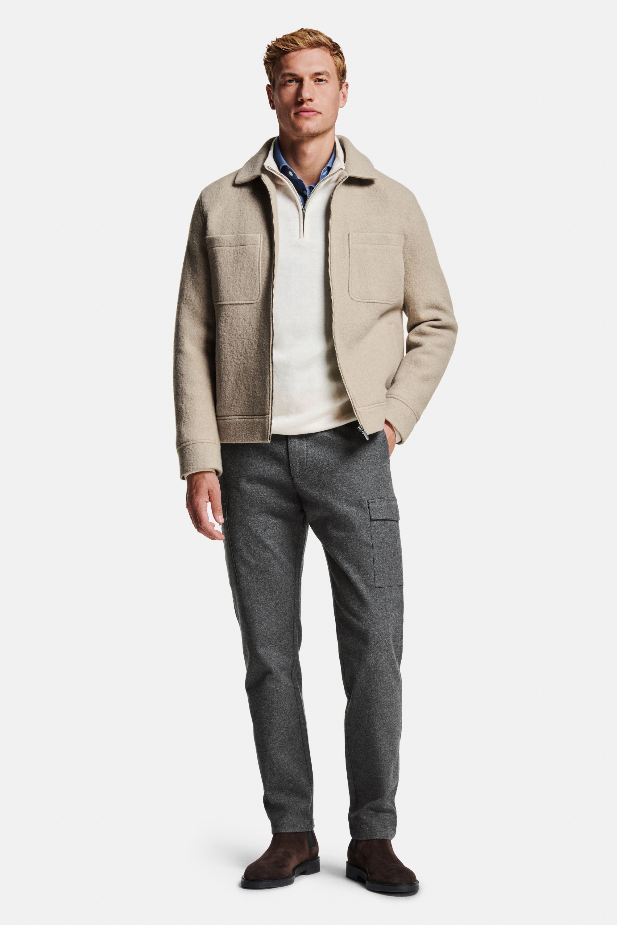 Coconuts * The Merino Zip Pullover