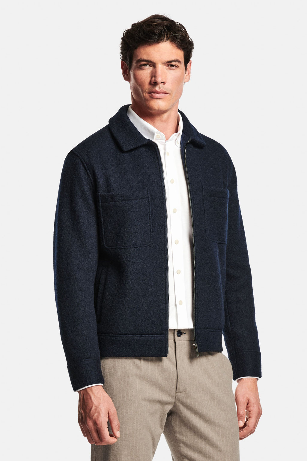 Cosmics * The Wool Zip Shacket