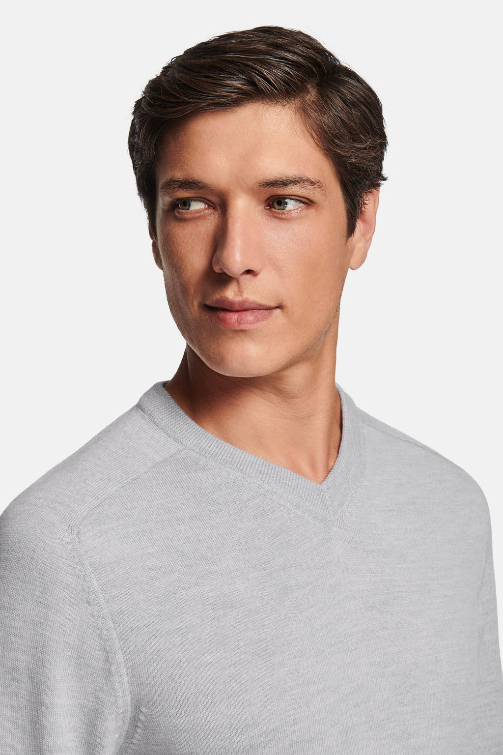 Oysters * The Merino V-neck