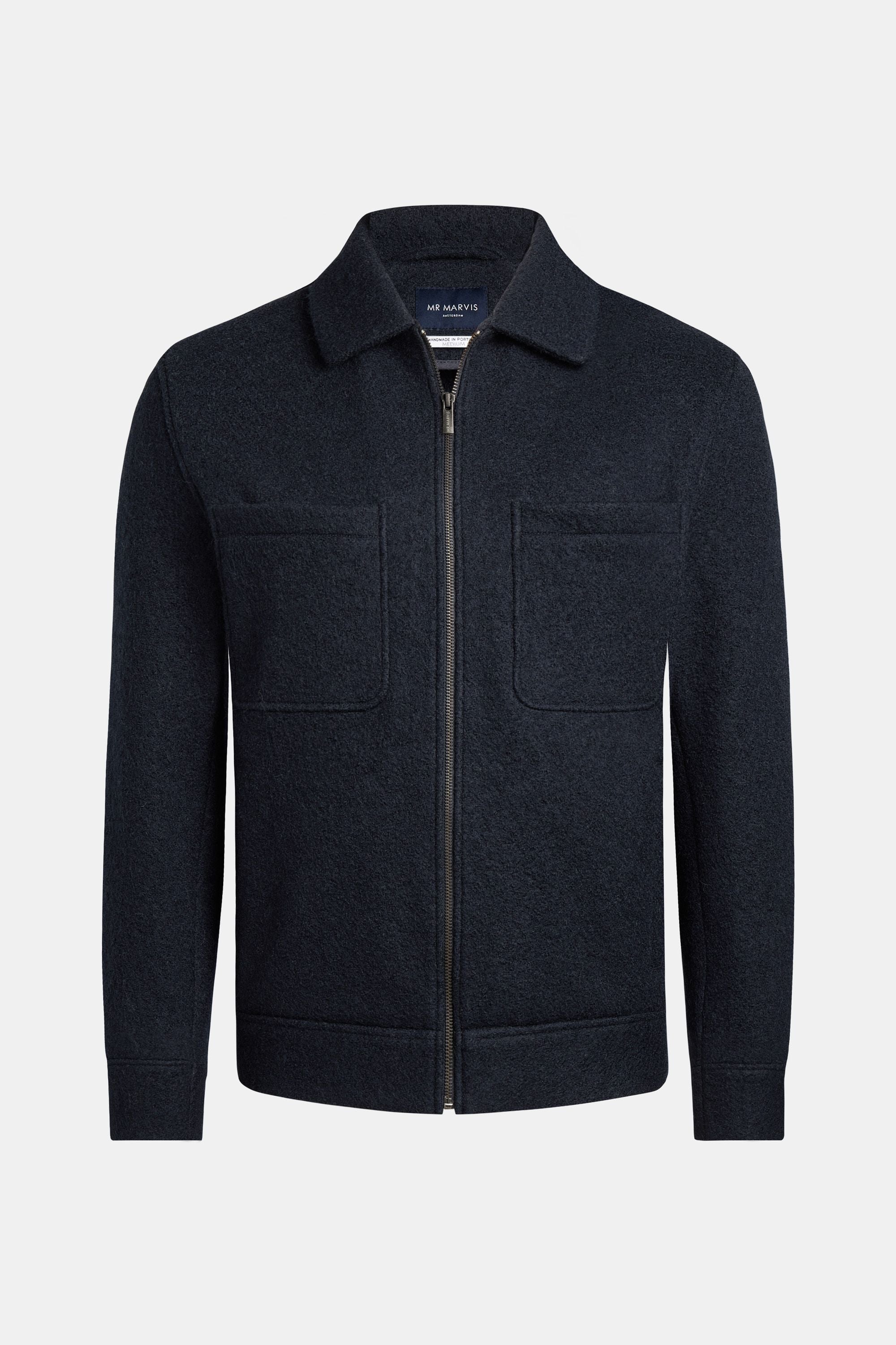 Cosmics * The Wool Zip Shacket