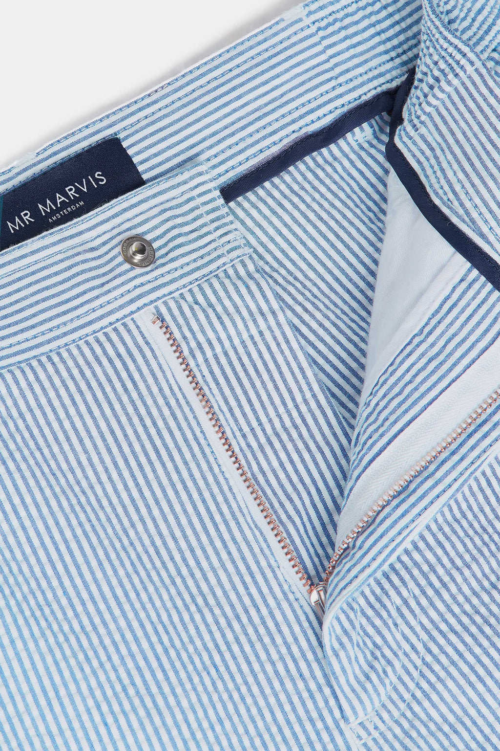 Nautics * The Short Seersuckers – Wider Stripes