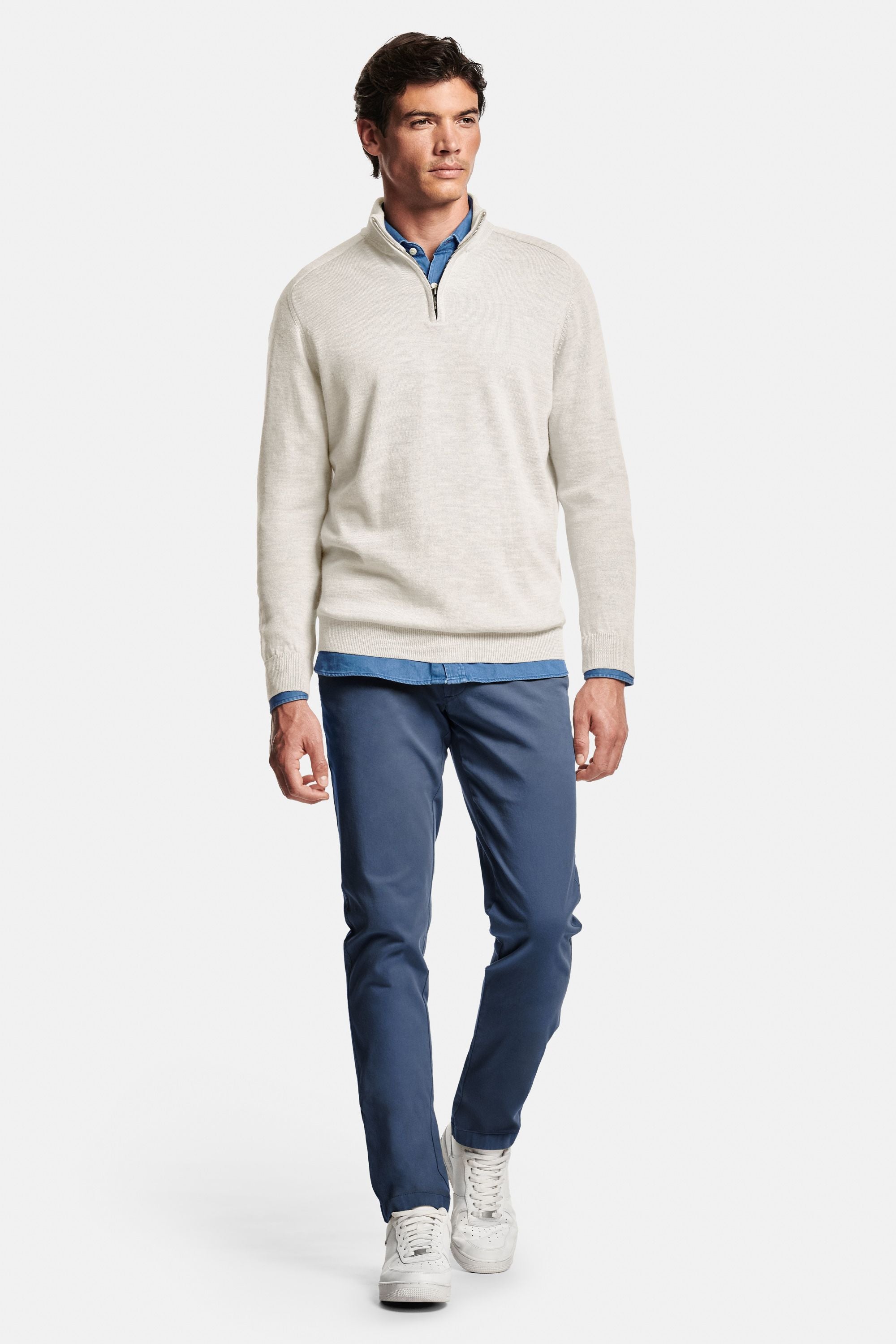 Coconuts * The Merino Zip Pullover