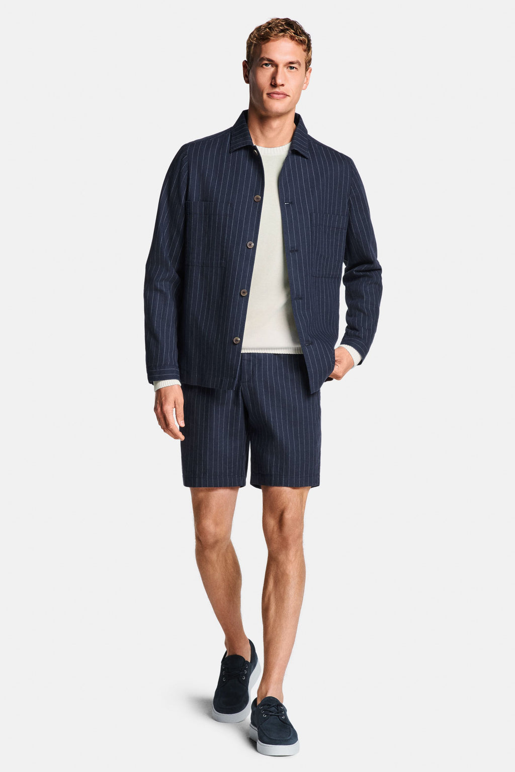 Cosmics Pinstripe * The Short Linens