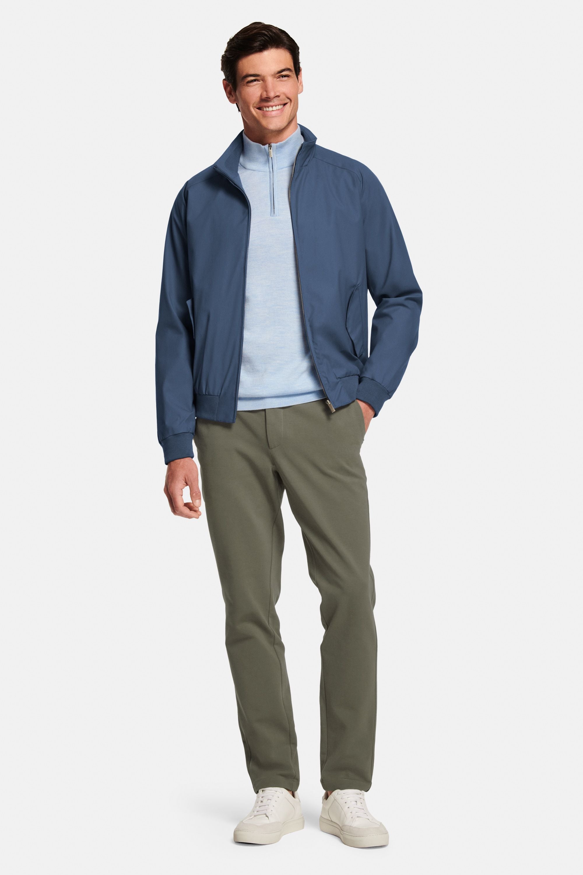 Avenues * The Merino Zip Pullover