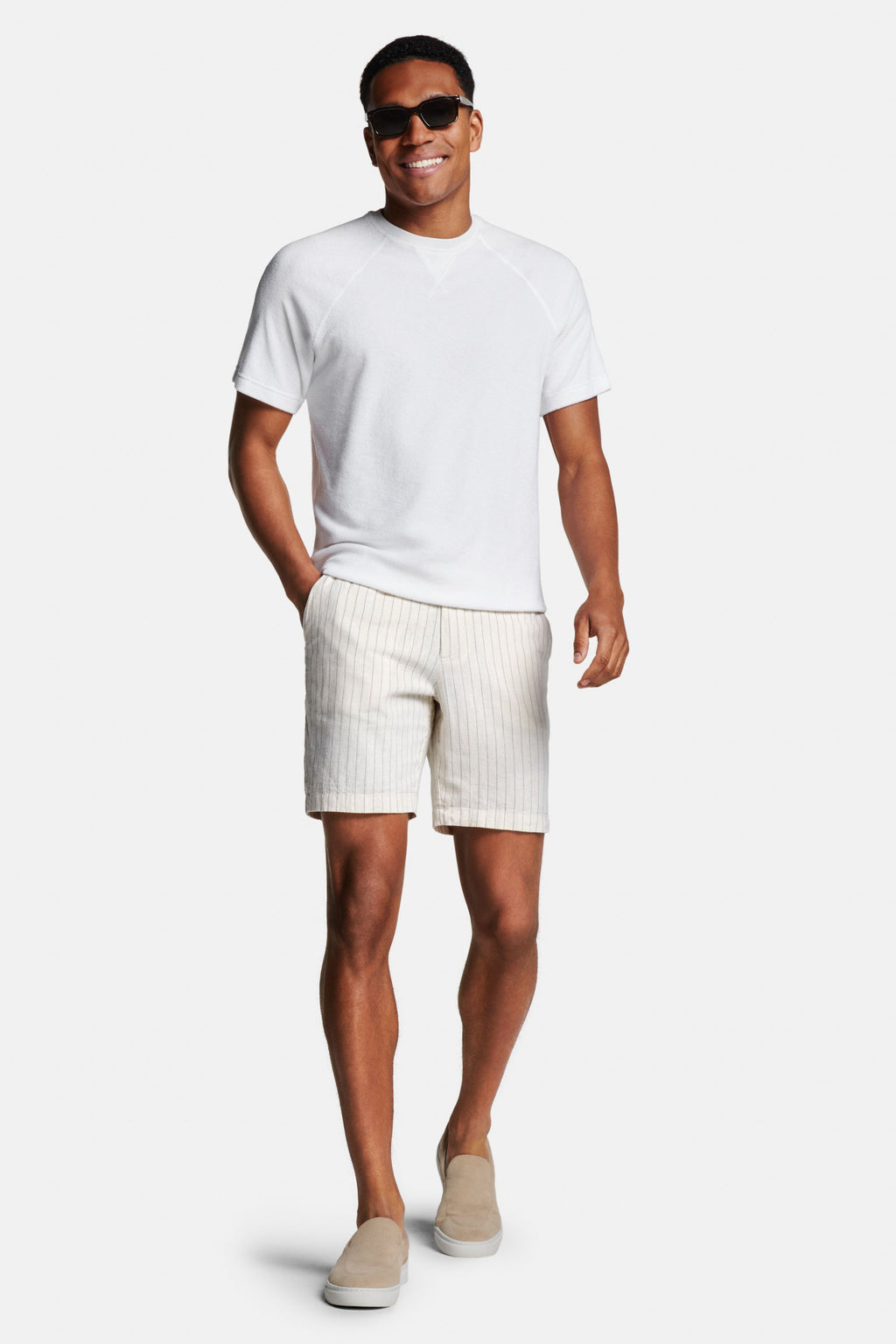 Coconuts Pinstripe * The Short Linens
