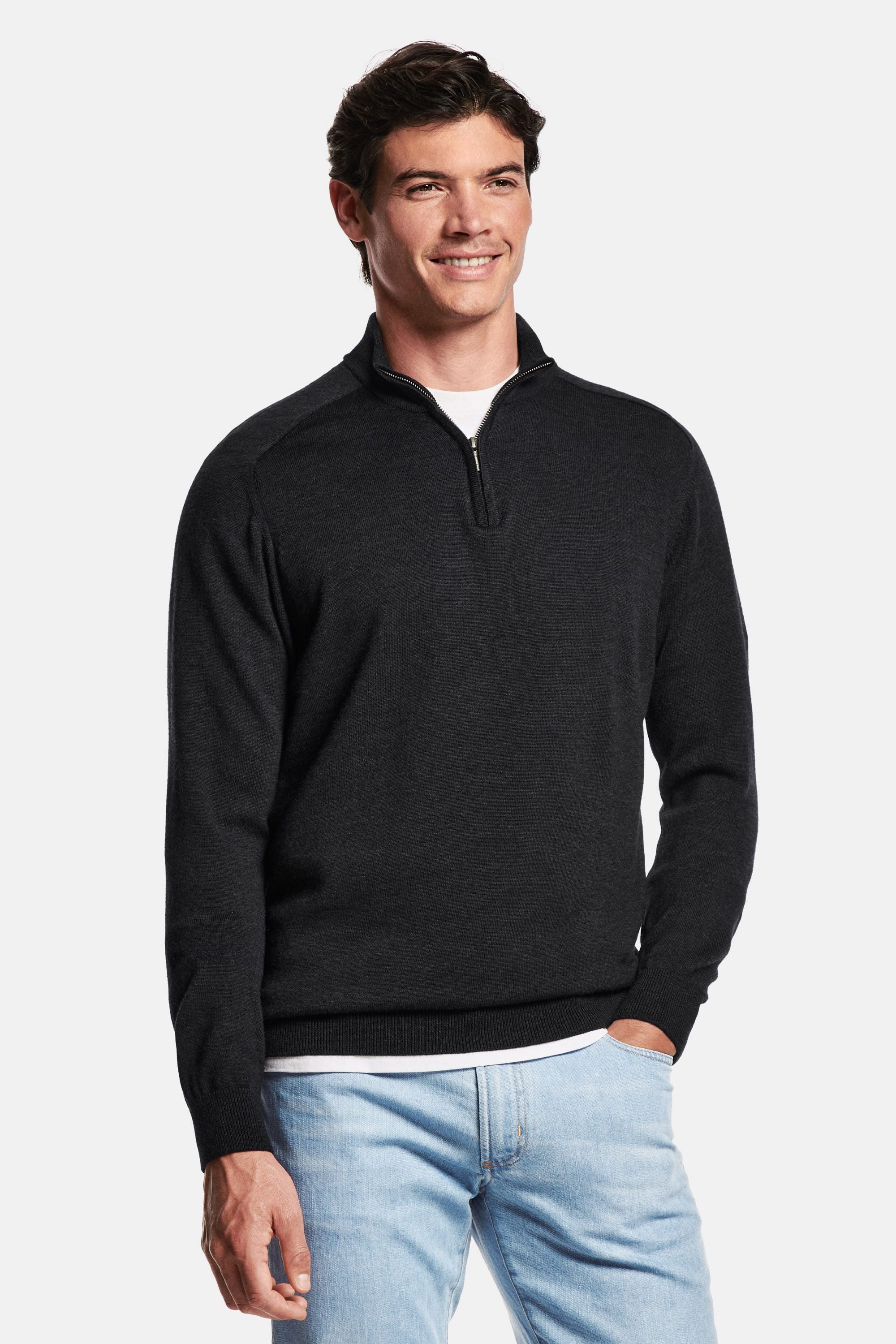 Storms * The Merino Zip Pullover