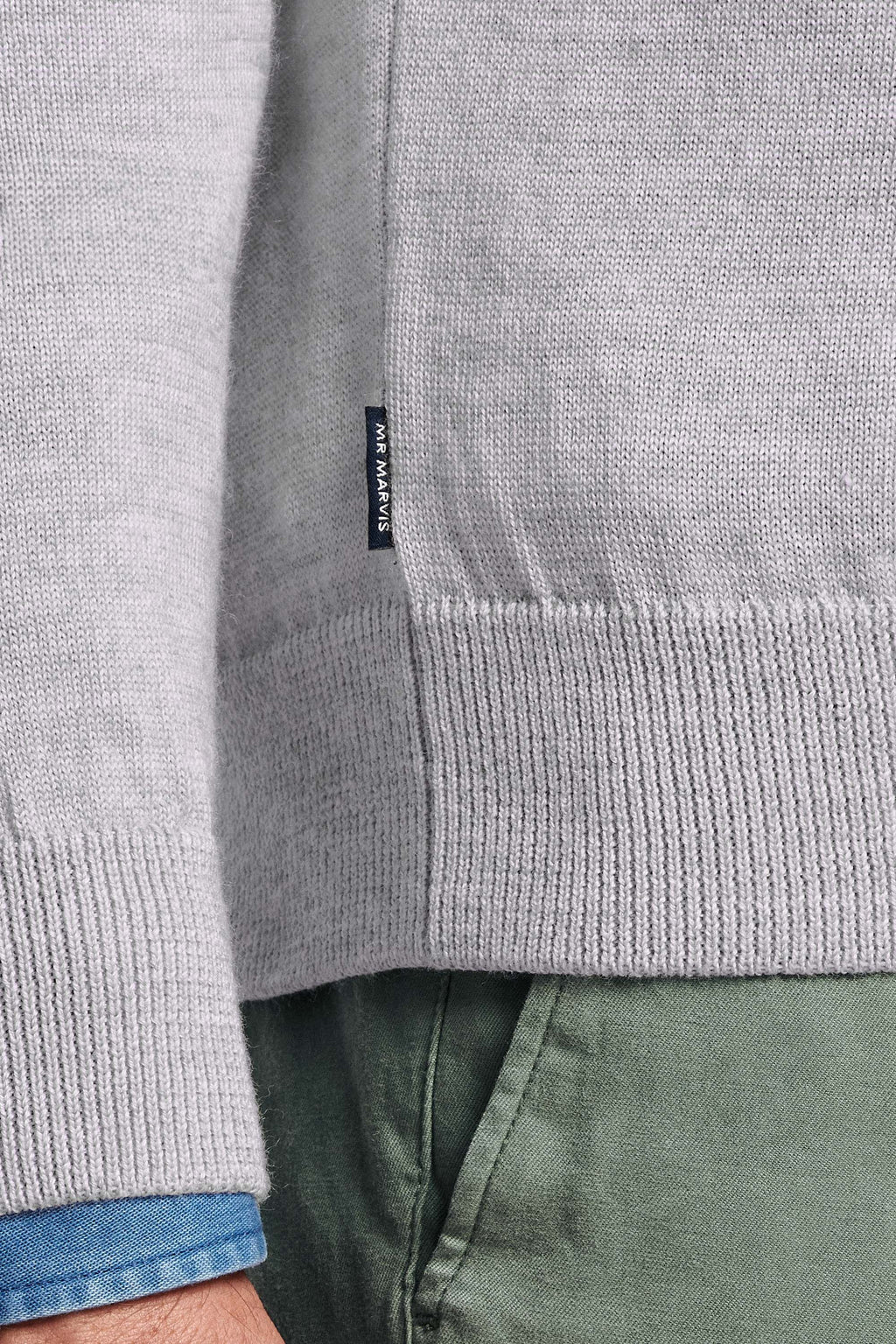 Oysters * The Merino Zip Pullover