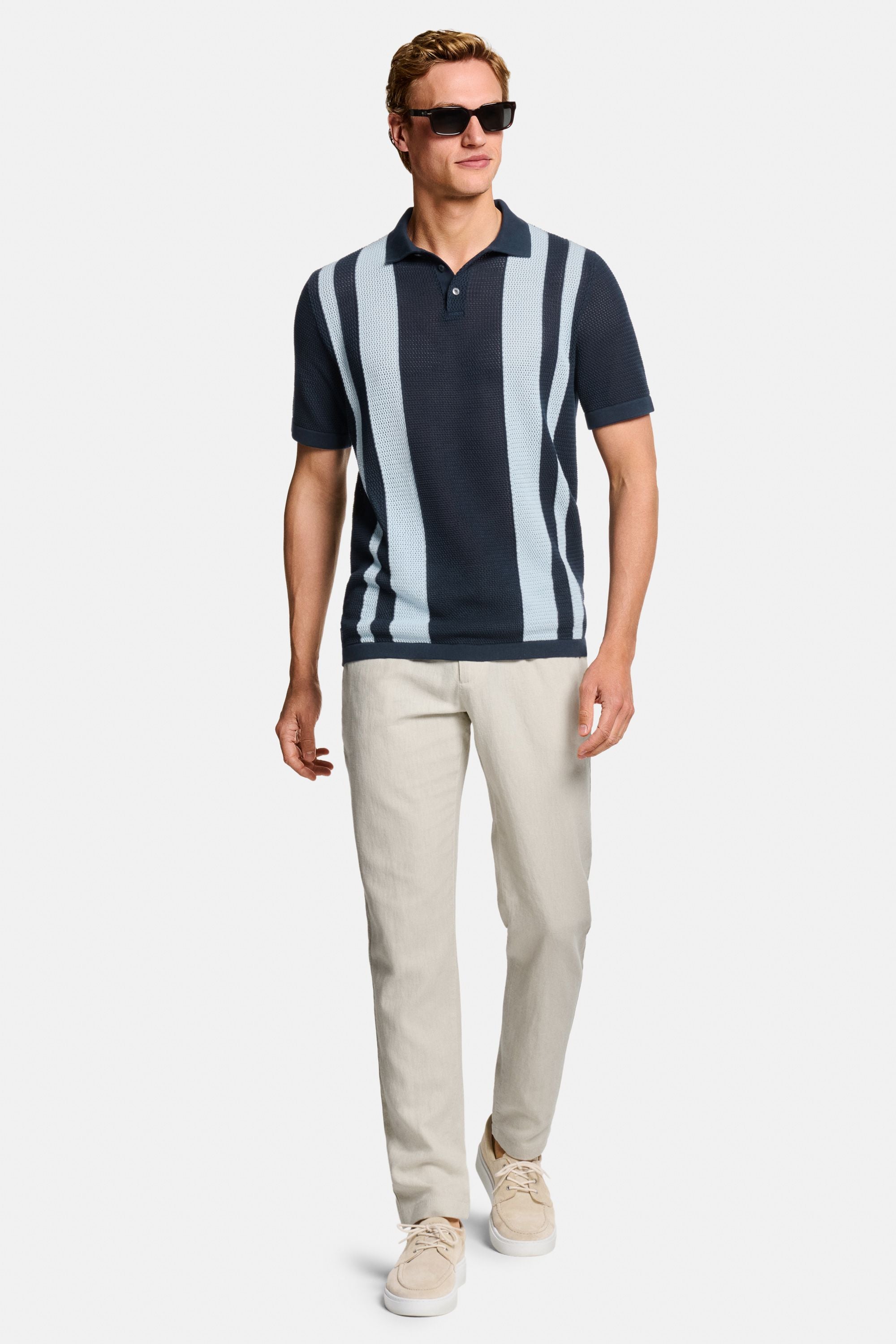 Ken Maliblues * The Airy Knit Polo