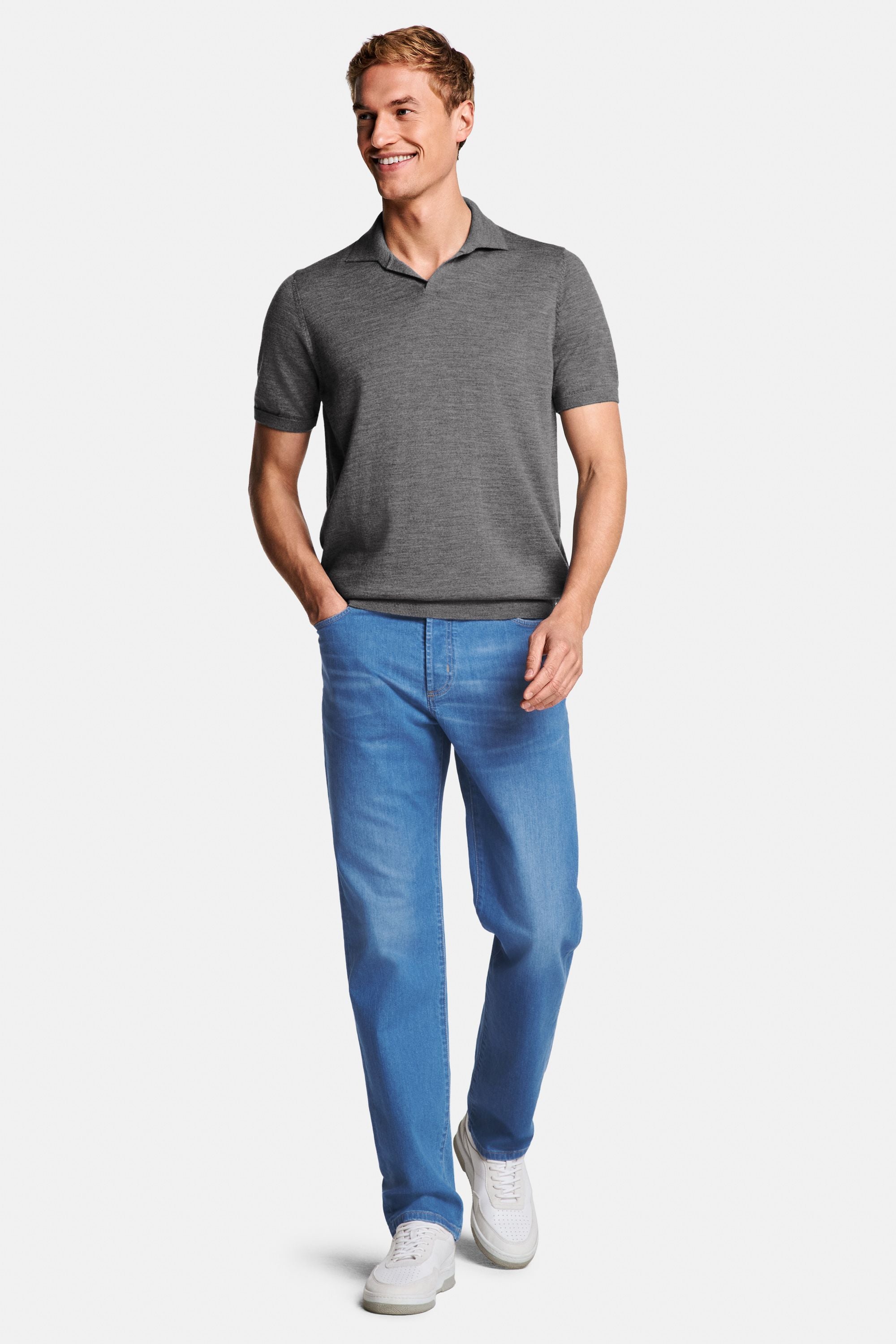 Newmans * The Buttonless Polo