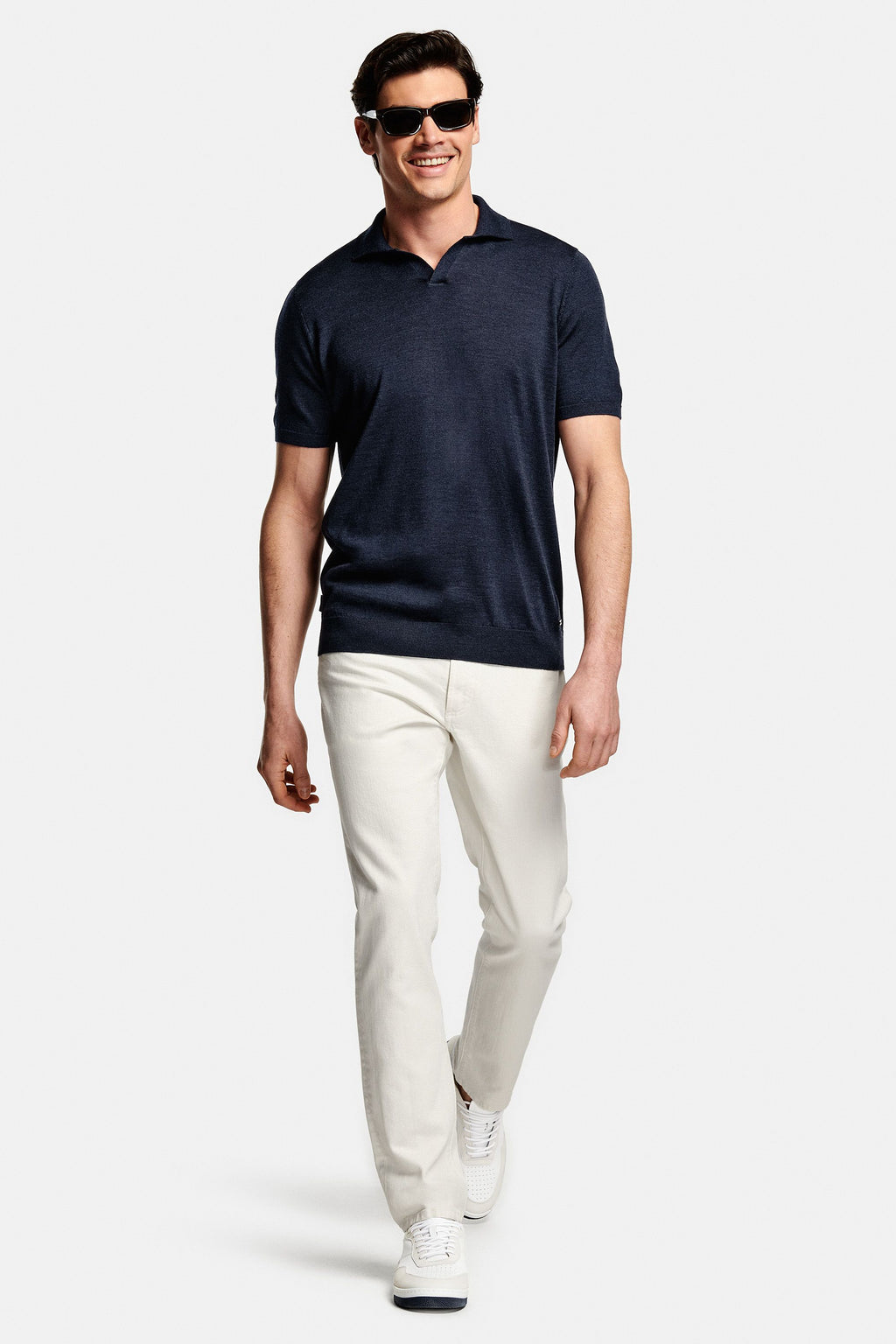 Deeps * The Buttonless Polo